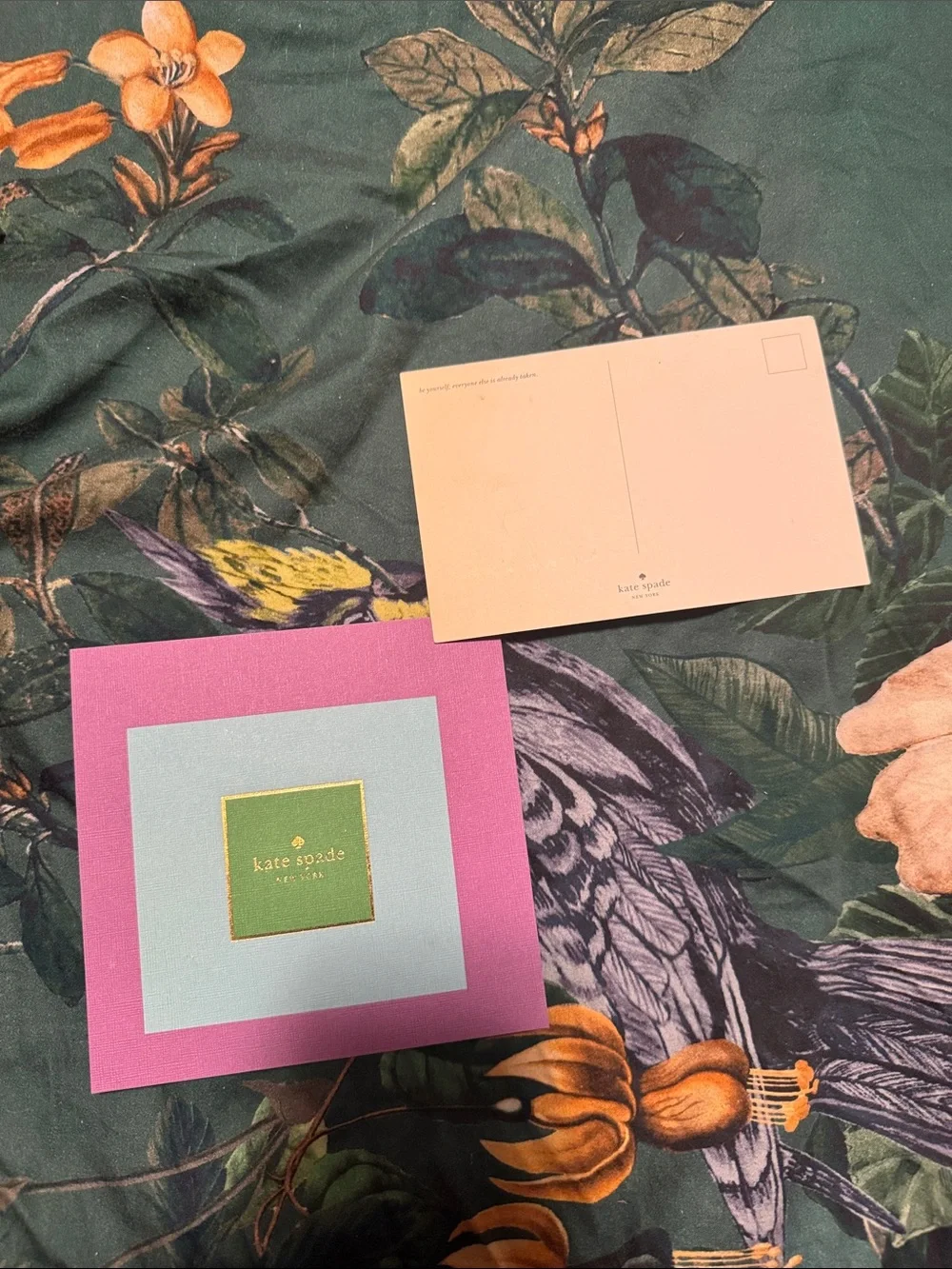 Kate spade postcards